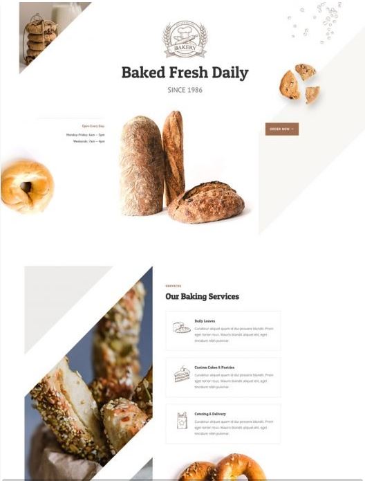 création de sites Internet pour les artisans boulangers